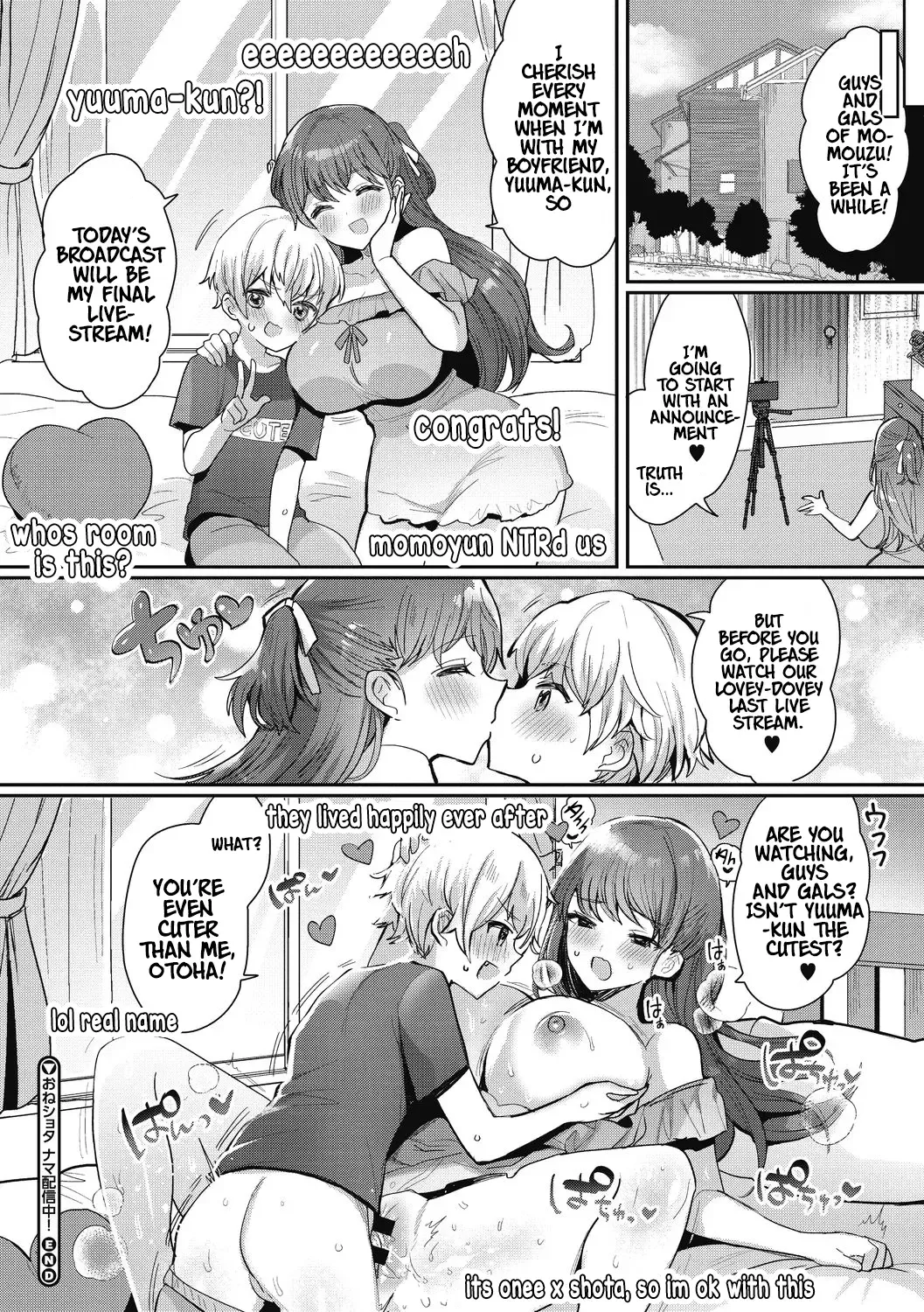 [Meisuke] OneShota Nama Haishinchuu! | Onee x Shota Live Streaming! Fhentai - Page 25