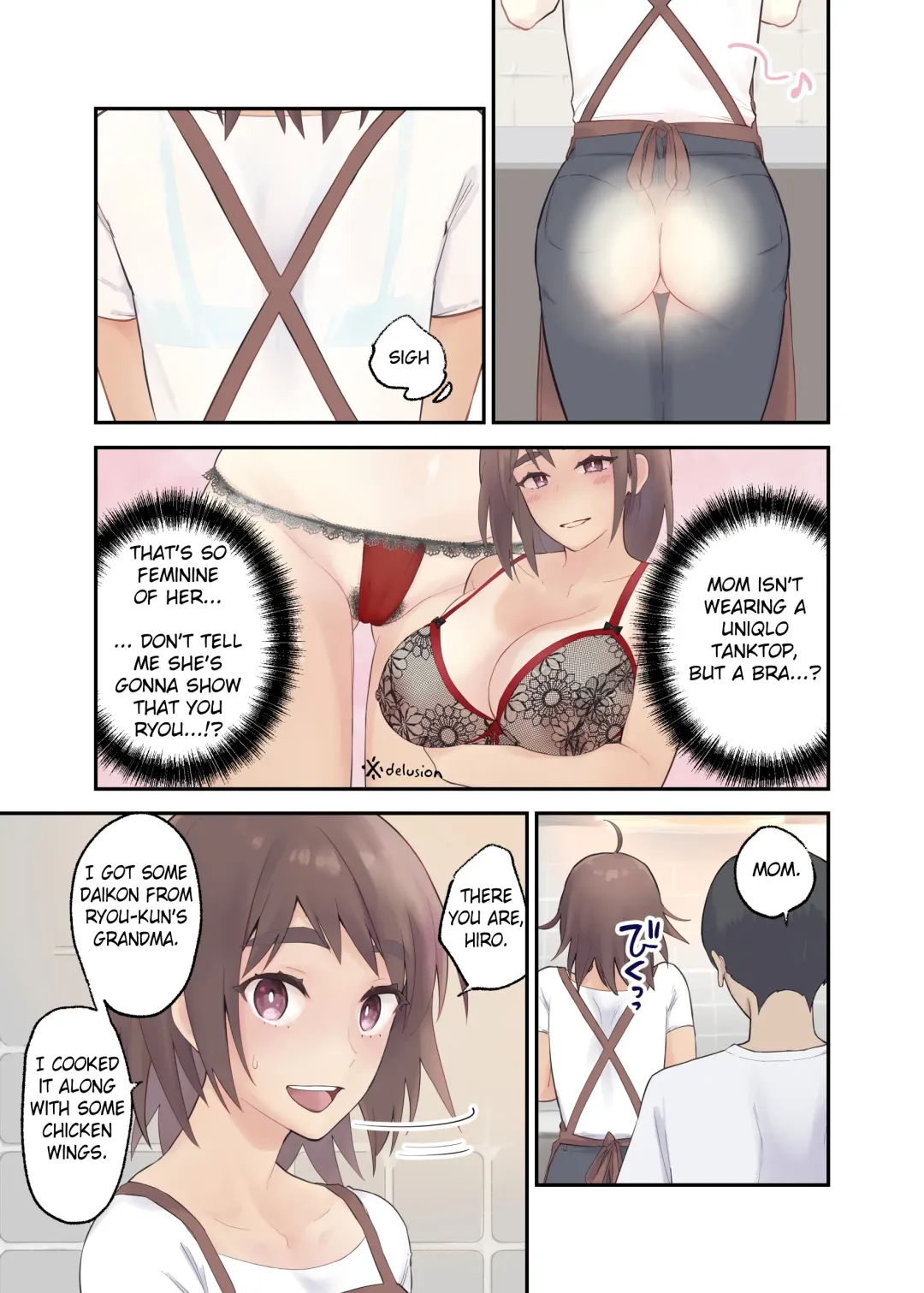 [Karashina En] Tomo Chin ni Ochita Haha to Sore ni Mezameru Ore Fhentai - Page 20