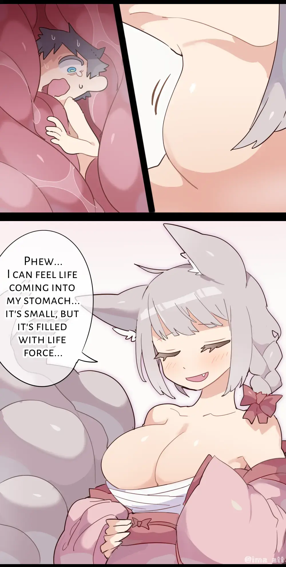 [Ima Att] Giant Fox Girl VORE Fhentai.net - Page 3