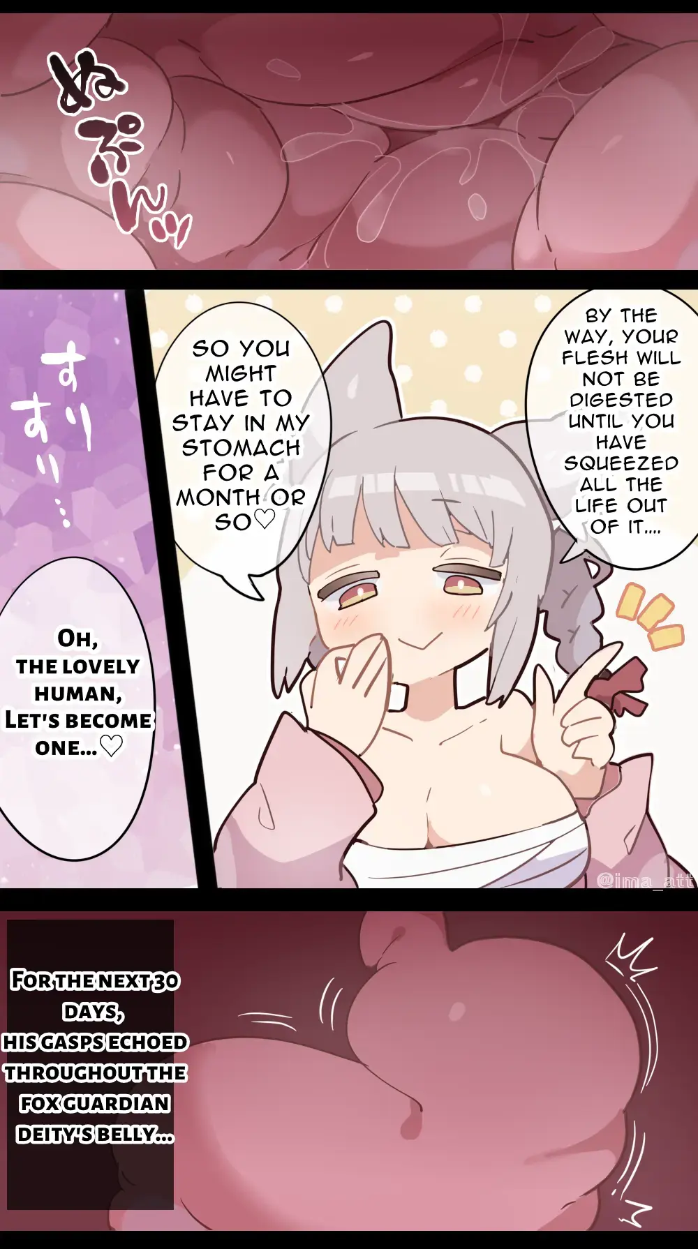 [Ima Att] Giant Fox Girl VORE Fhentai.net - Page 5