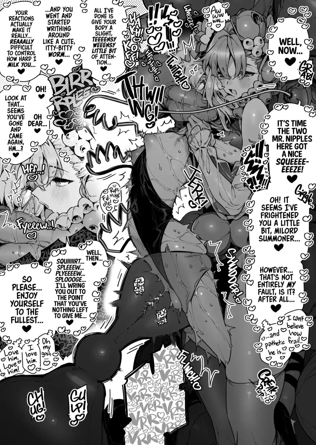 [Chomoran] Yobidashita Aruraune ni Tsuyome no Yajirushi o Muke Rareru Shoukansamurai-kun… Yokatta ne… | Summoner-kun Fhentai - Page 6