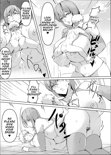 [Tikubin] Sakusei Mama Kaijin | Squeezing Monster Mama Fhentai.net - Page 10