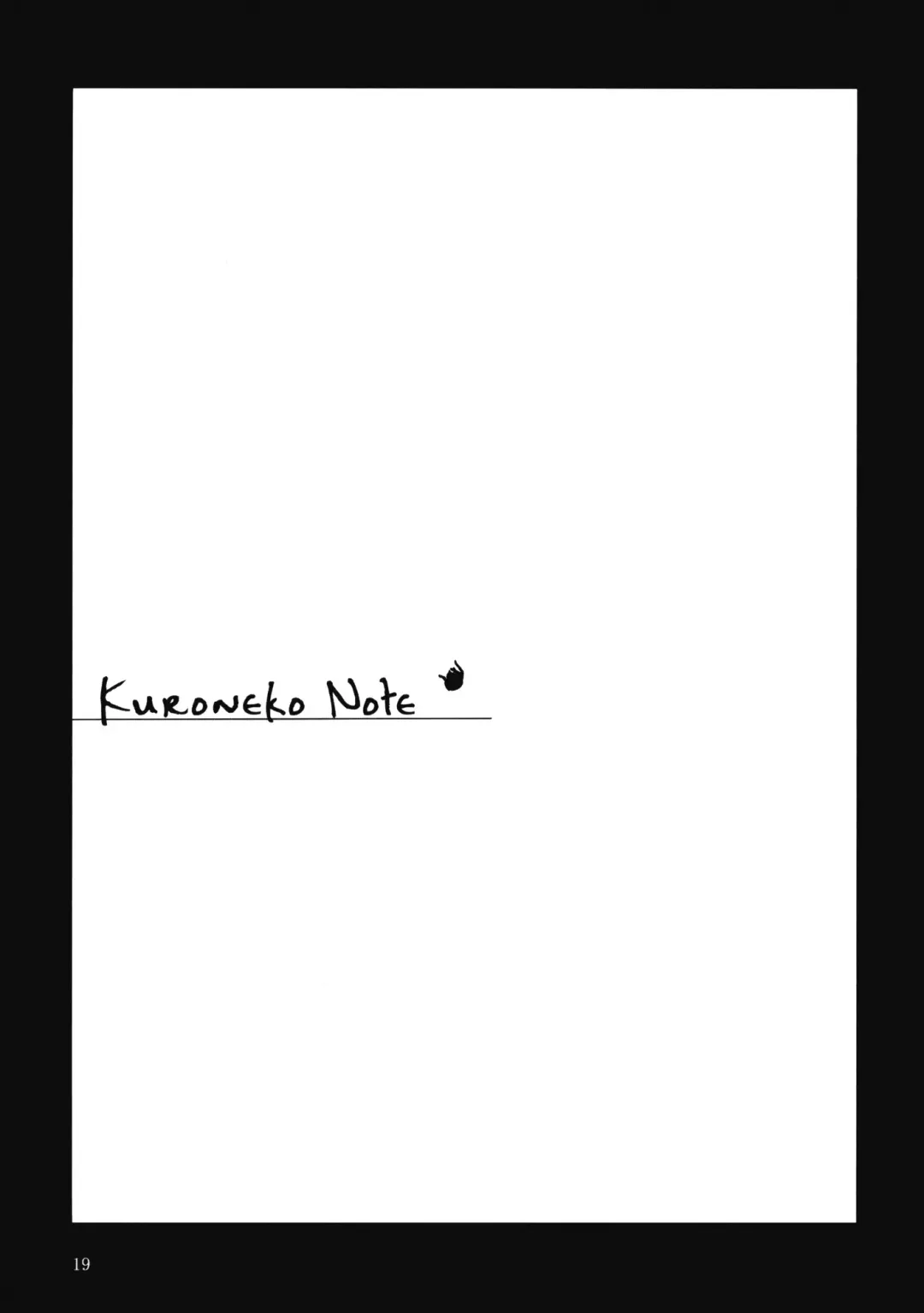 [Sasahara Yuuki] Kuroneko Note. Fhentai - Page 18