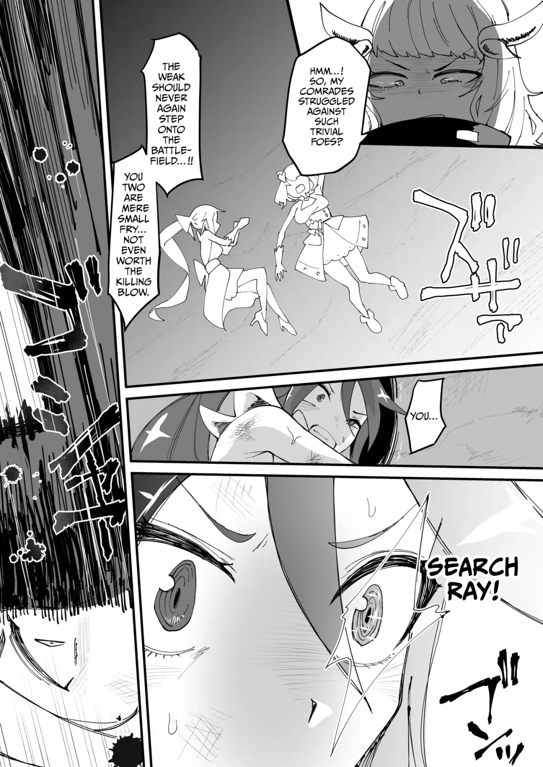 [Tsutsumori] Saikyou Mazoku wa Kuso Zako Dame Maso Chinpo | The Strongest Demon Has a Pathetic Masochistic Cock Fhentai - Page 7