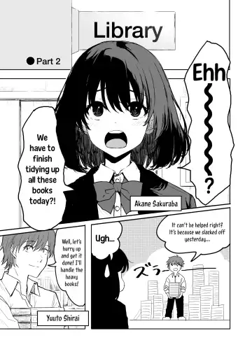 [Inukaki] Sakuraba Senpai wa Misetagari | Sakuraba-Senpai Likes to Expose Herself to Me Fhentai.net - Page 2