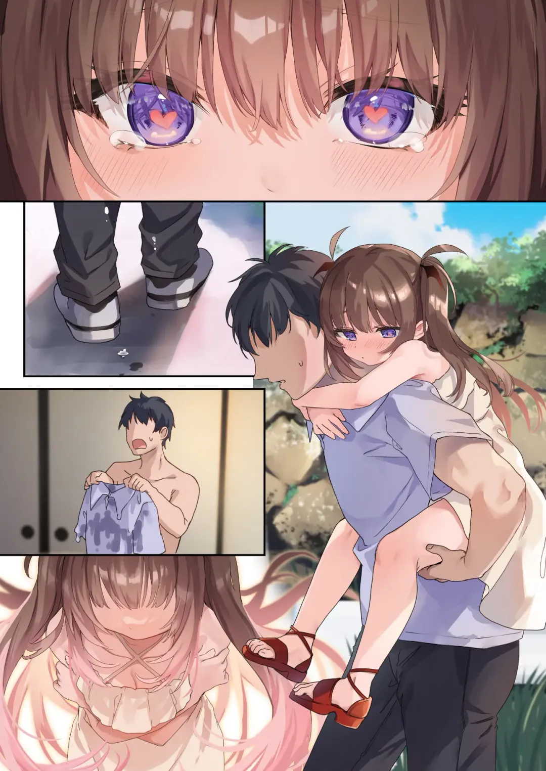 [Tamano Kedama] Ama Milk -Succu Mama to Natsuyasumi- Fhentai - Page 47