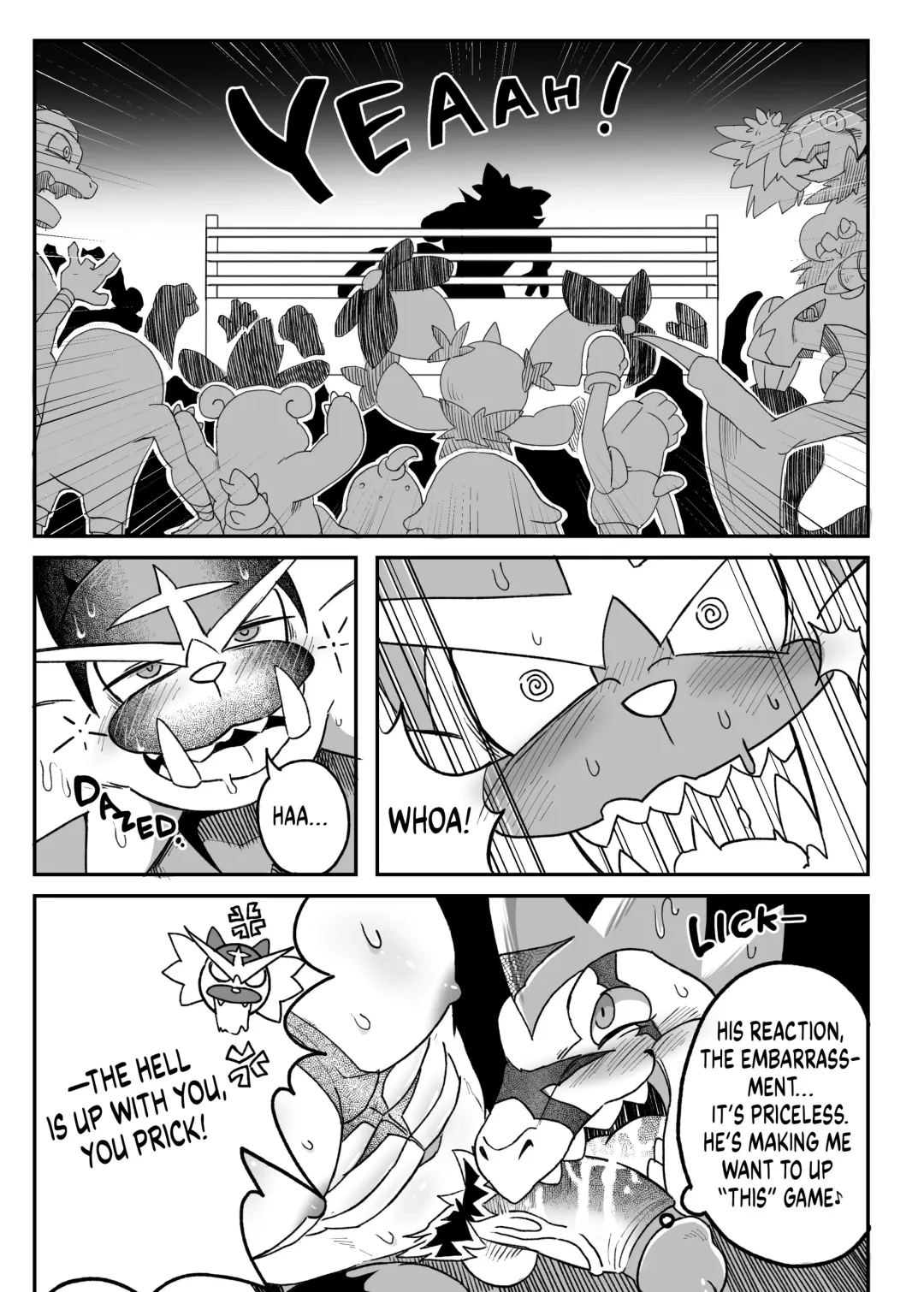 [Nekogaki] Ayashii Pokemon ga Shoubu o Shikakete Kita! | SUSPICIOUS POKEMON WANTS TO FIGHT! Fhentai - Page 14