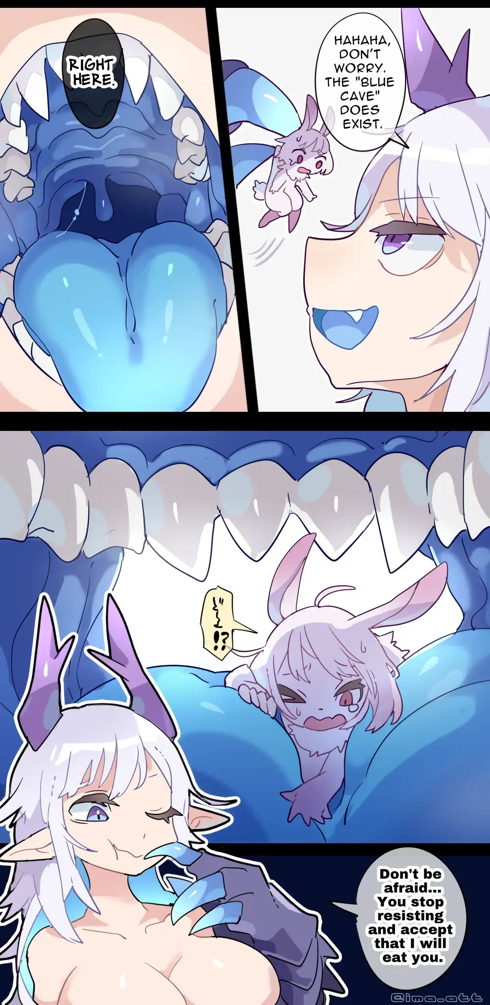 [Ima Att] Giant Demon Woman VORE Fhentai - Page 2