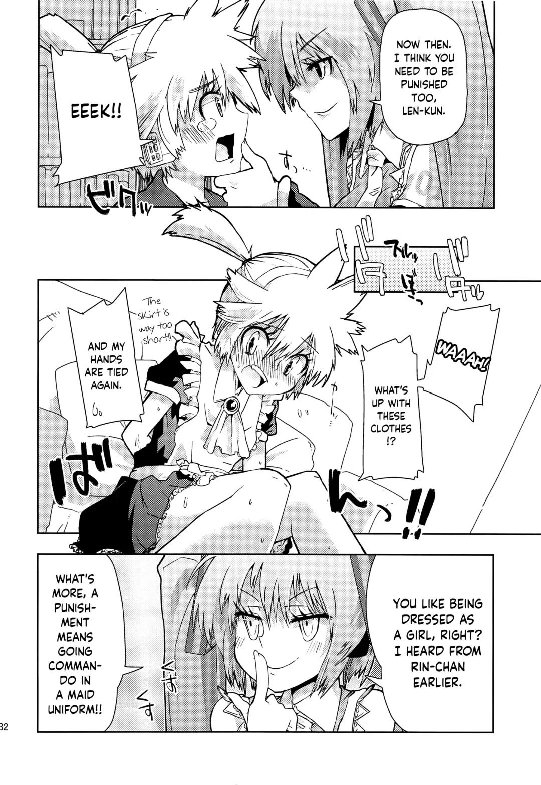 [Seihoukei] Len-kun ni Tsui Ecchi na Ijiwaru Shichau no wa, Minna Len-kun ga Da-isuki Dakara Dayo! Fhentai.net - Page 31