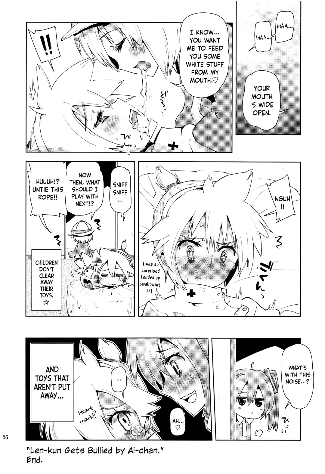 [Seihoukei] Len-kun ni Tsui Ecchi na Ijiwaru Shichau no wa, Minna Len-kun ga Da-isuki Dakara Dayo! Fhentai.net - Page 55