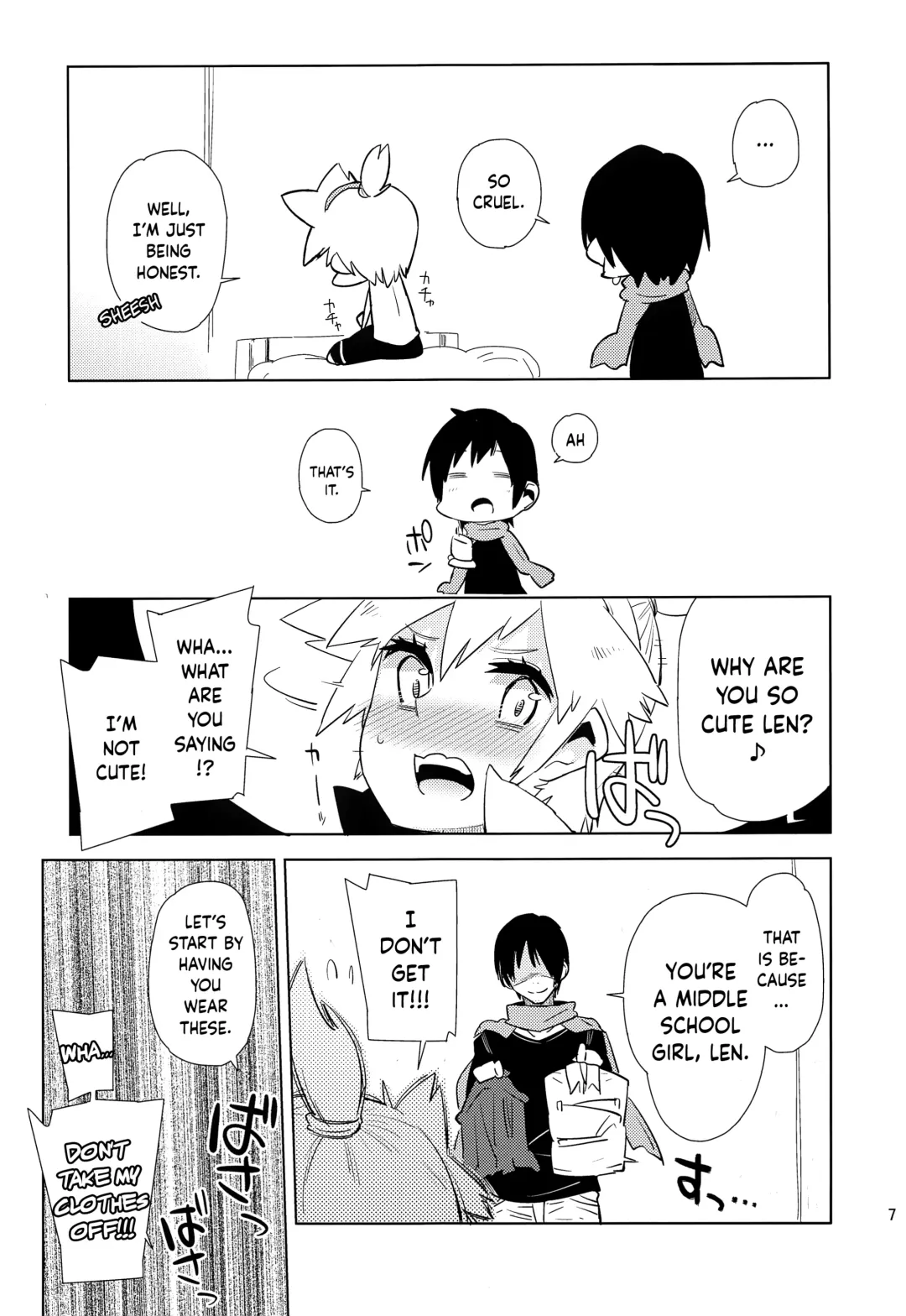 [Seihoukei] Len-kun ni Tsui Ecchi na Ijiwaru Shichau no wa, Minna Len-kun ga Da-isuki Dakara Dayo! Fhentai.net - Page 6