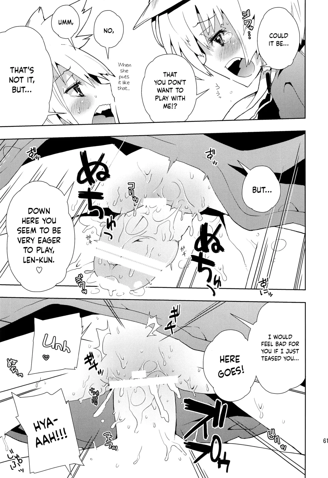 [Seihoukei] Len-kun ni Tsui Ecchi na Ijiwaru Shichau no wa, Minna Len-kun ga Da-isuki Dakara Dayo! Fhentai.net - Page 60