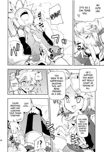 [Seihoukei] Len-kun ni Tsui Ecchi na Ijiwaru Shichau no wa, Minna Len-kun ga Da-isuki Dakara Dayo! Fhentai.net - Page 25