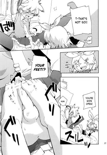 [Seihoukei] Len-kun ni Tsui Ecchi na Ijiwaru Shichau no wa, Minna Len-kun ga Da-isuki Dakara Dayo! Fhentai.net - Page 26