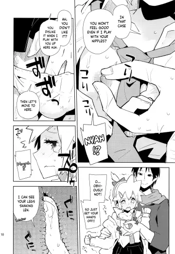 [Seihoukei] Len-kun ni Tsui Ecchi na Ijiwaru Shichau no wa, Minna Len-kun ga Da-isuki Dakara Dayo! Fhentai.net - Page 9