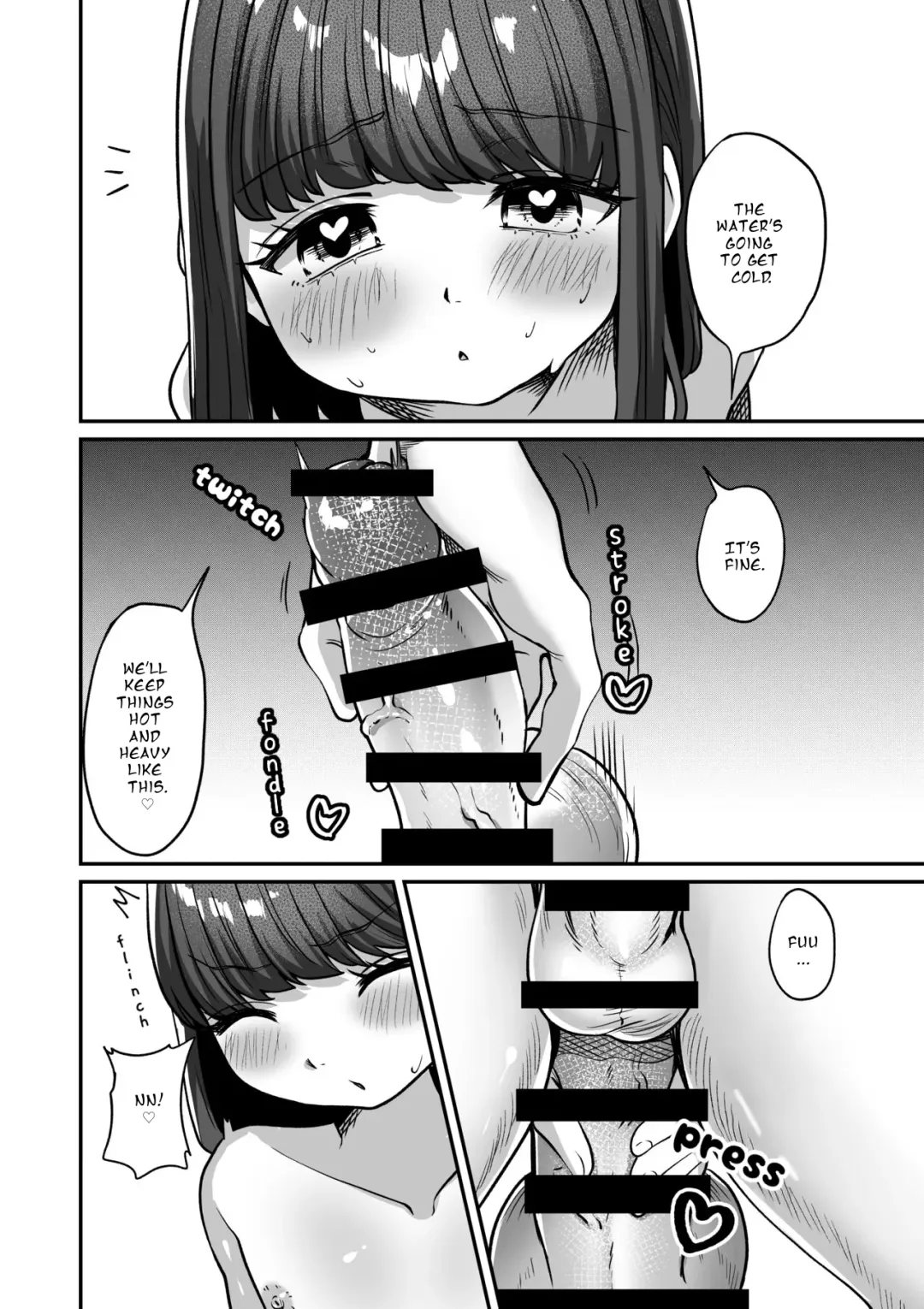[Chanja Kojiki] Yukemuri de Kakuremasu You ni | Hidden in the Steam Fhentai - Page 44