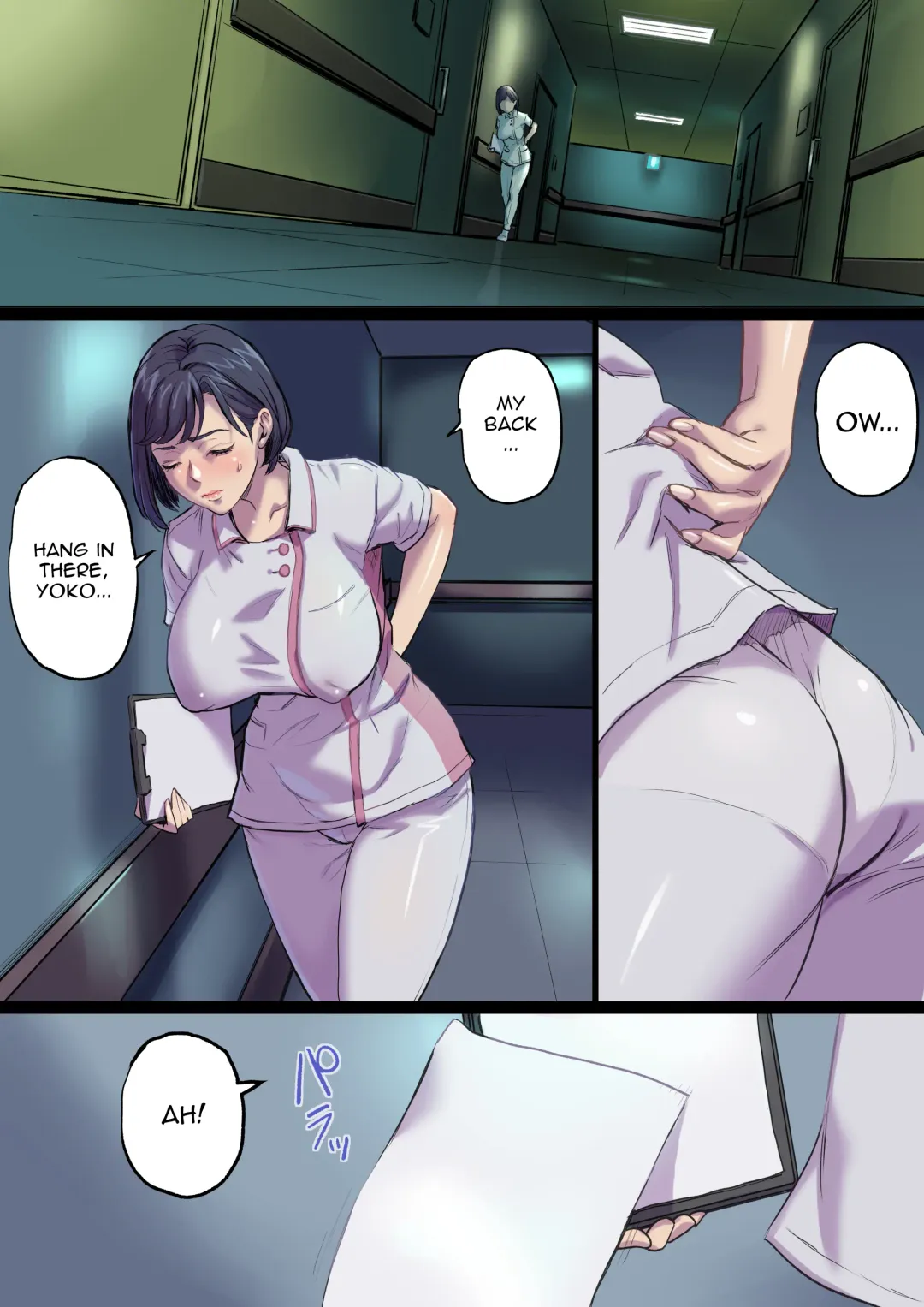 [Shibire Hitsuji] Zoku Tonari no Bed de Netorareru Kangoshi Jukubo / The MILF Nurse Cuckolded Gets Taken Away In The Bed Next To Mine - Continuation Fhentai - Page 28