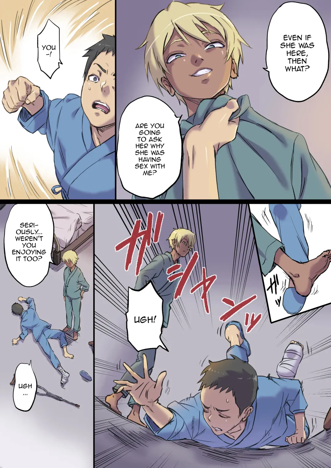 [Shibire Hitsuji] Zoku Tonari no Bed de Netorareru Kangoshi Jukubo / The MILF Nurse Cuckolded Gets Taken Away In The Bed Next To Mine - Continuation Fhentai - Page 8