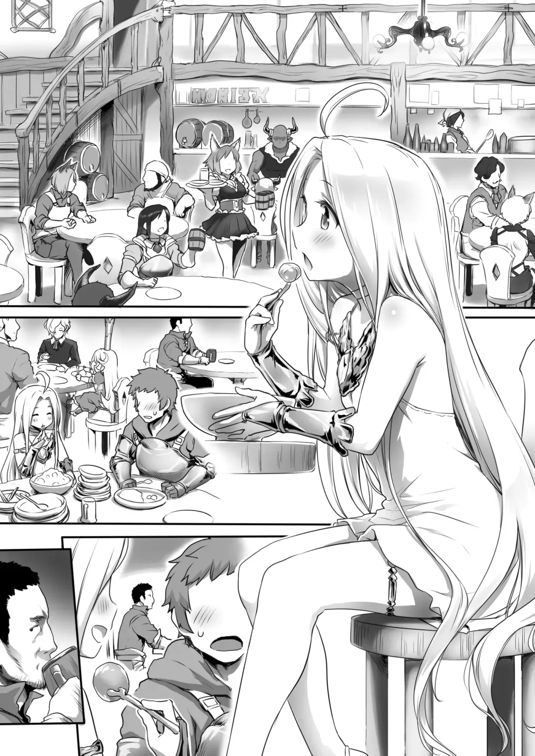 [Zanzi] Karada o ULyria | Lyria Sells Her Body Fhentai.net - Page 3