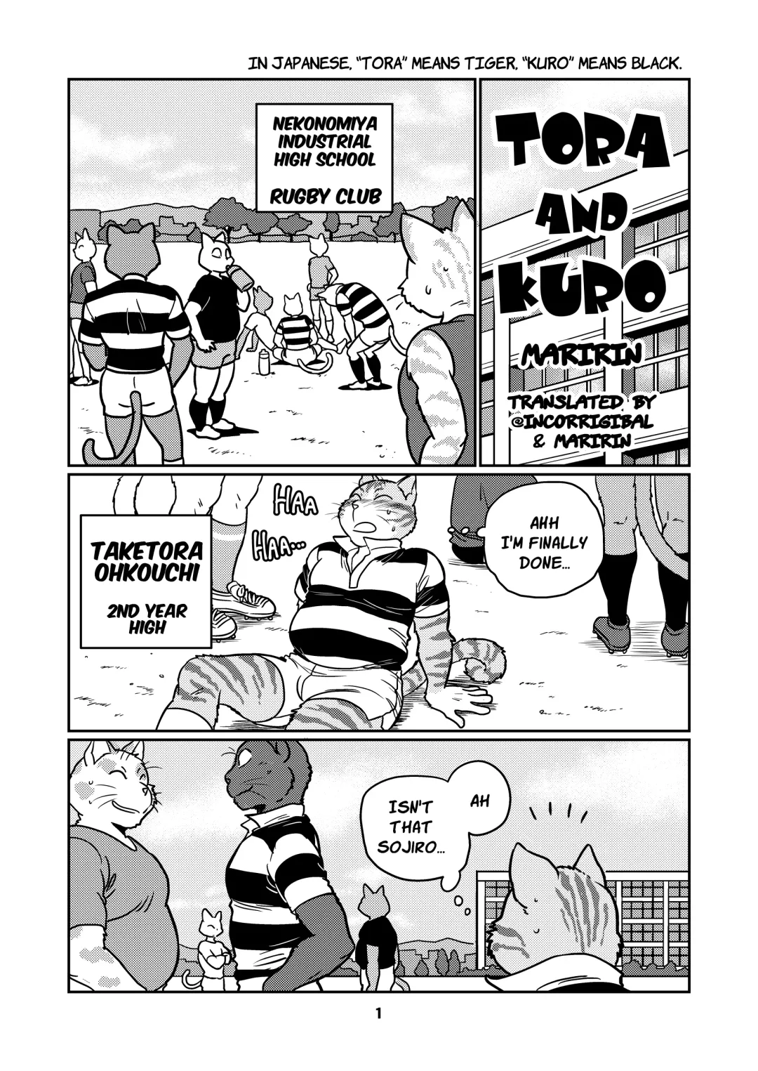 [Maririn] ToraKuro HR [ENG] + Sketch Fhentai - Page 1