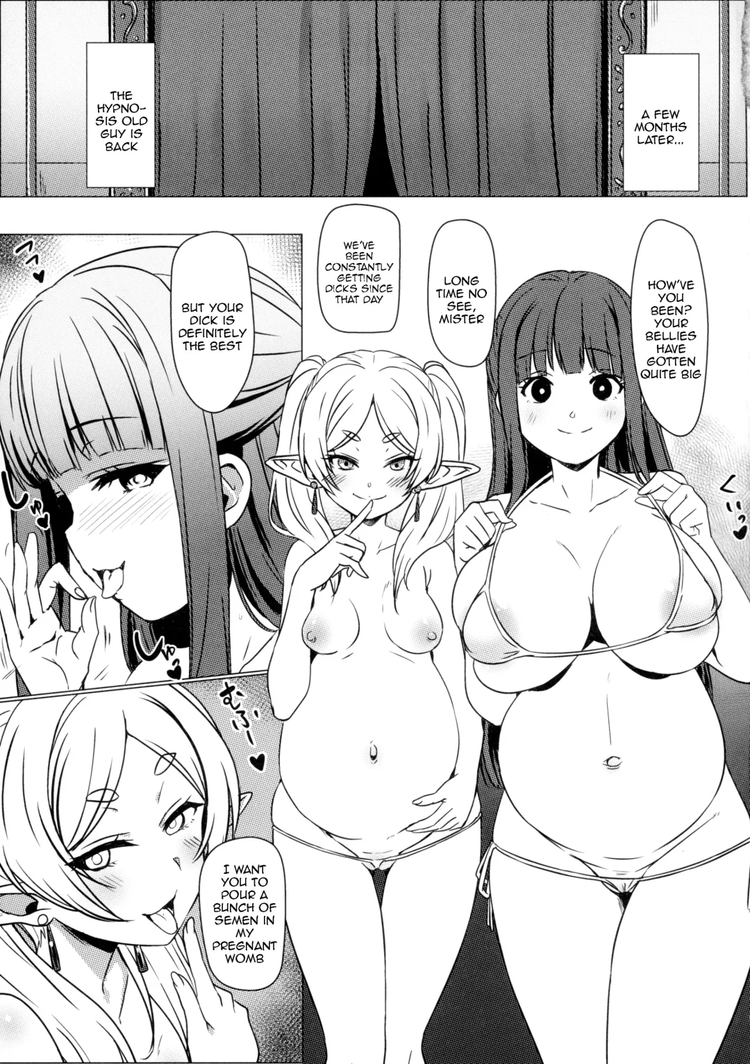 [Eitarou] Isekai kara Kita Saimin Oji-san ni Tanetsuke sareru Hanashi |Bred By A Hypnotist Old Man Who Came From Another World Fhentai.net - Page 11