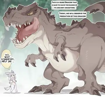 [Ima Att] Dinosaur-shaped dragon VORE - Fhentai.net