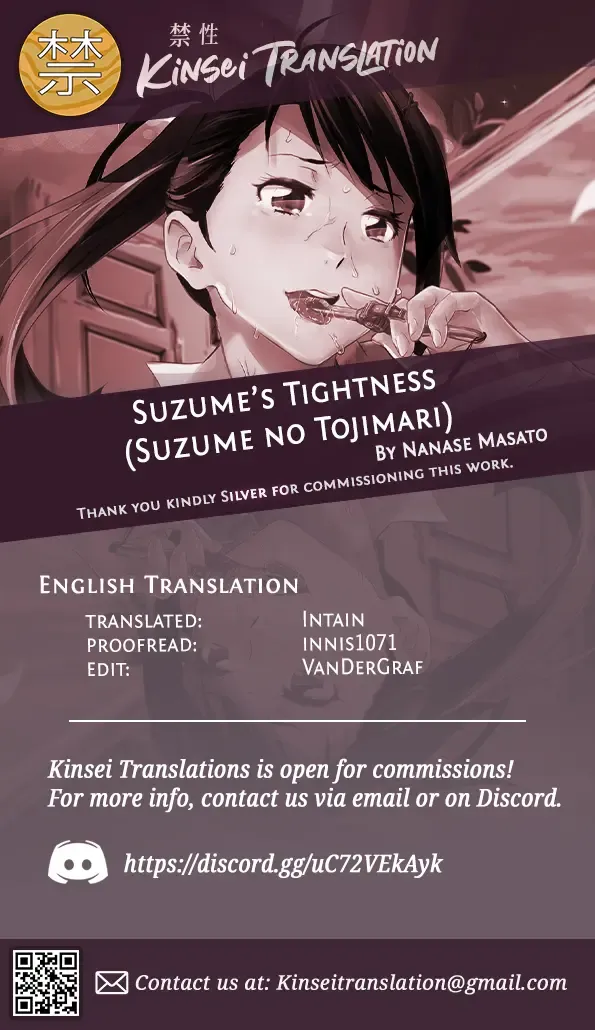 [Nanase Masato] Suzume no Shimari | Suzume's Tightness Fhentai - Page 35