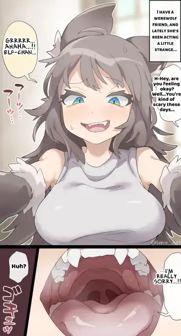 [Ima Att] Wolf Woman SAME SIZE VORE - Fhentai.net