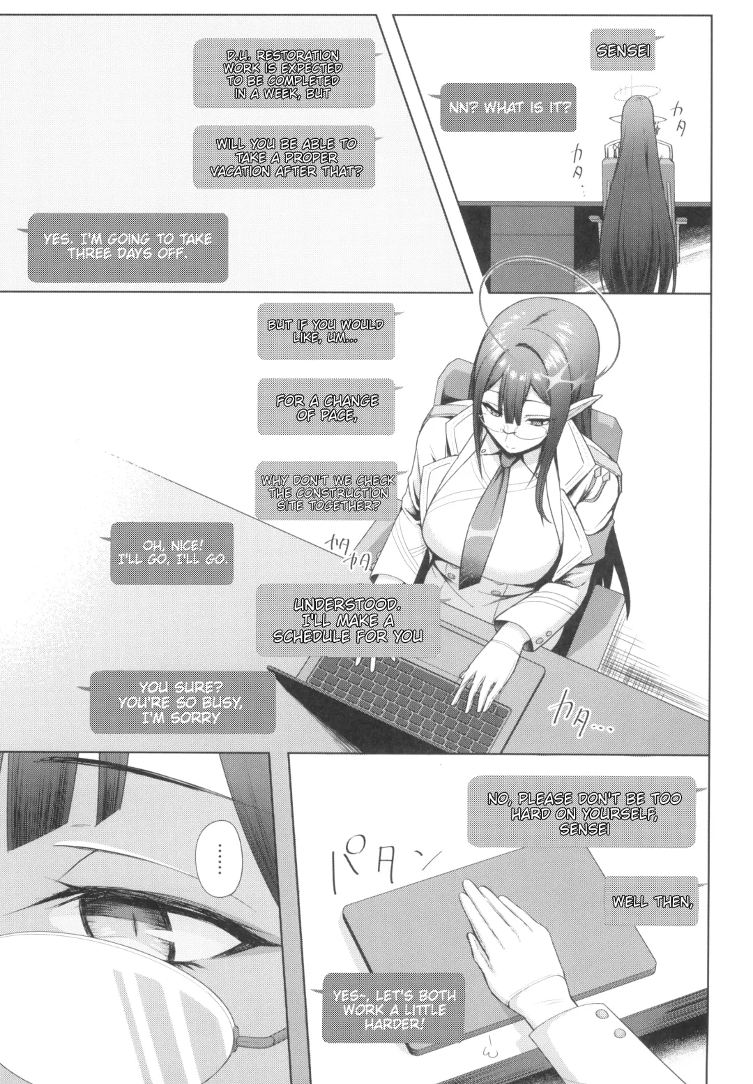 [Housubaru] Shuseki Gyouseikan no Kojin Gyoumu 3 Fhentai - Page 3