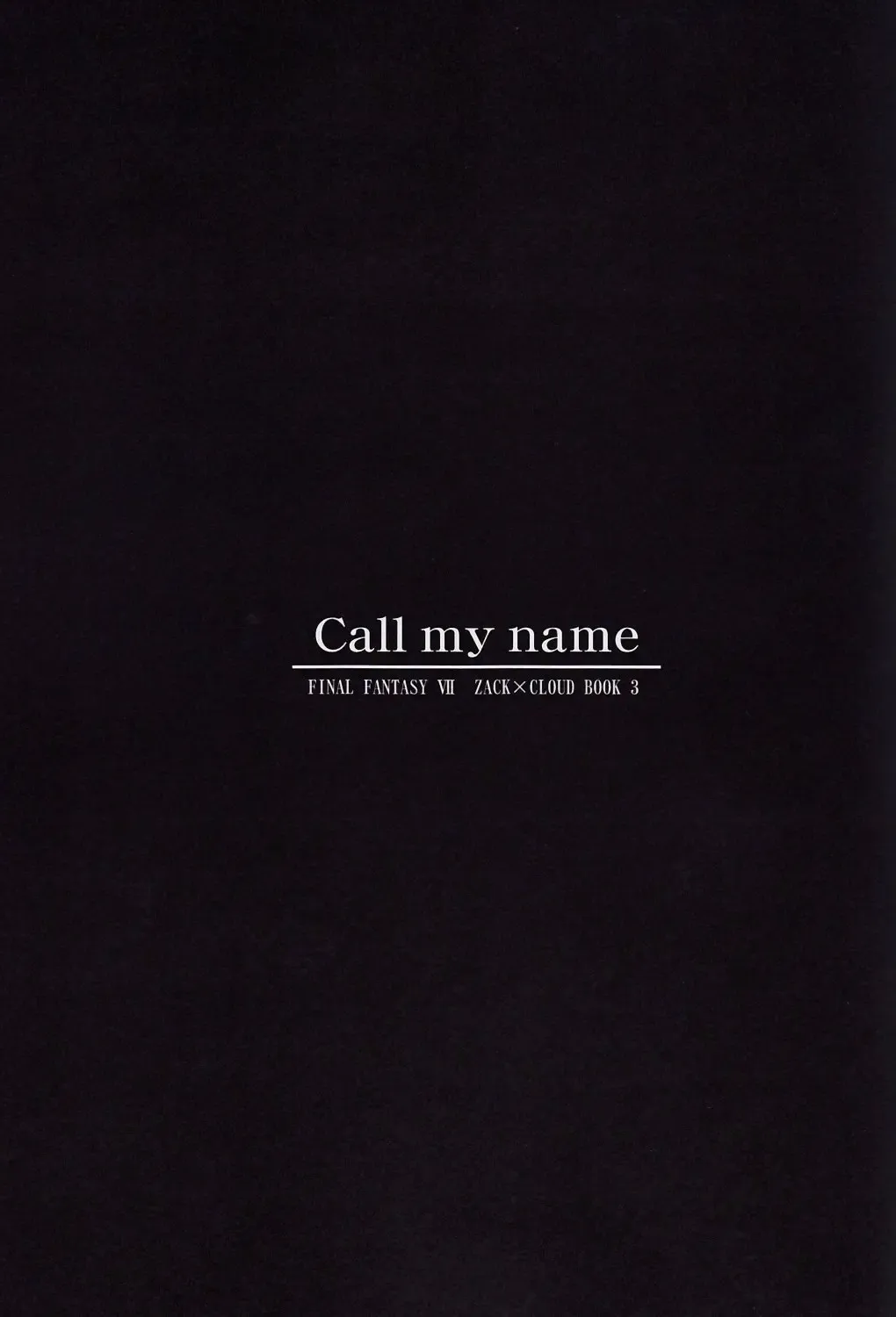 [Yuuki Takeru] Call my name (decensored) Fhentai - Page 2