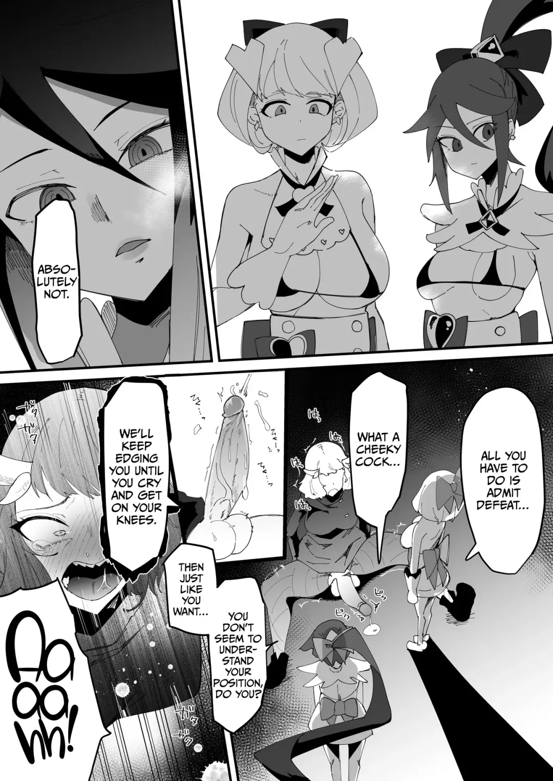 [Tsutsumori] Saikyou Mazoku wa Kuso Zako Dame Maso Chinpo | The Strongest Demon Has a Pathetic Masochistic Cock (decensored) Fhentai - Page 32