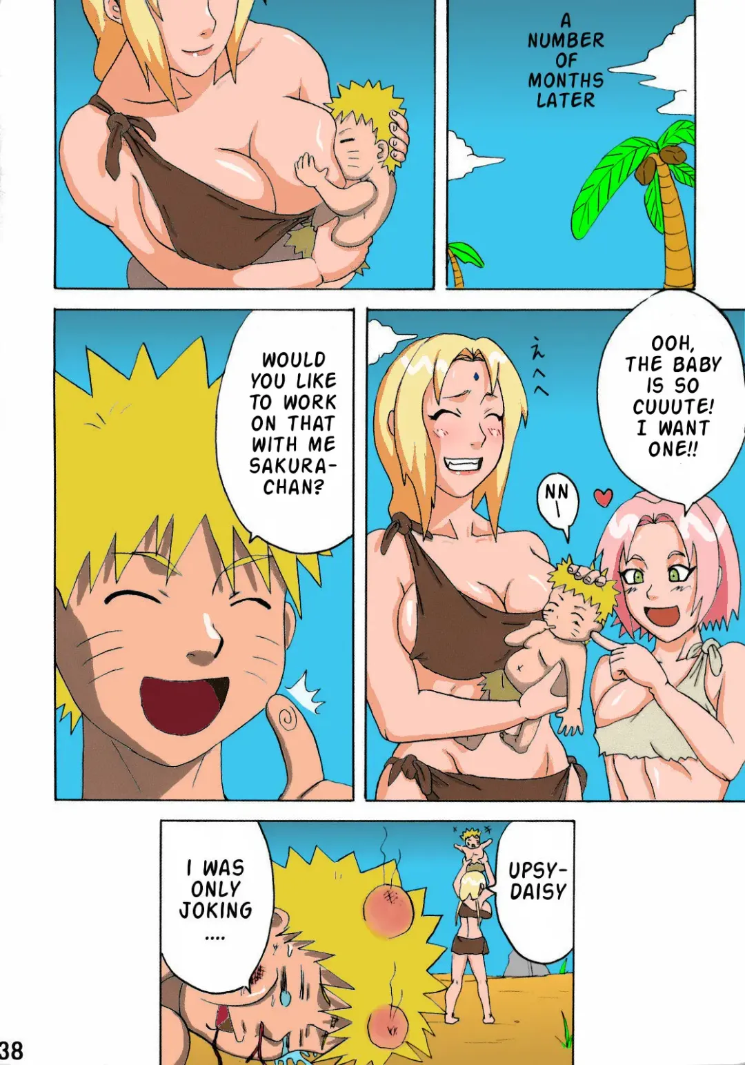 [Naruhodo] Jungle de Ikou! | Jungle Party Fhentai - Page 39