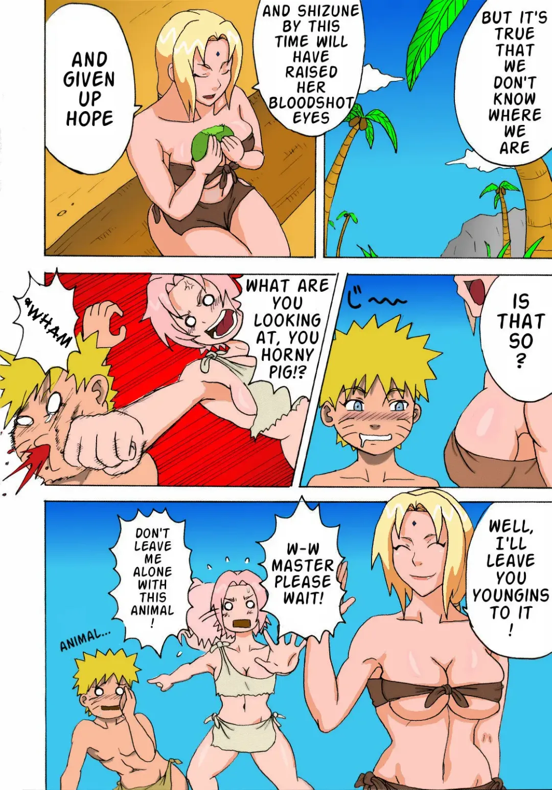 [Naruhodo] Jungle de Ikou! | Jungle Party Fhentai - Page 7