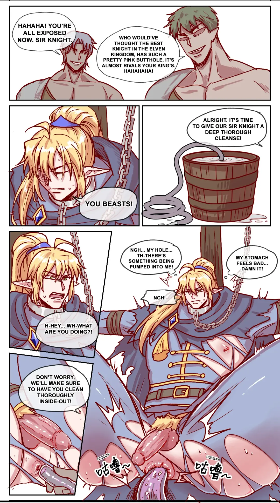 【DARK STORY】THE MERCENARY AND THE ELF KING Fhentai.net - Page 23