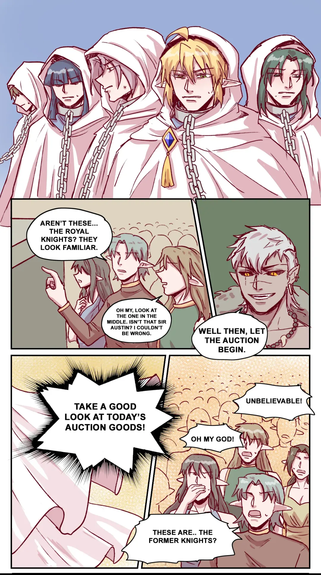 【DARK STORY】THE MERCENARY AND THE ELF KING Fhentai.net - Page 39