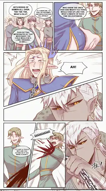 【DARK STORY】THE MERCENARY AND THE ELF KING Fhentai.net - Page 15