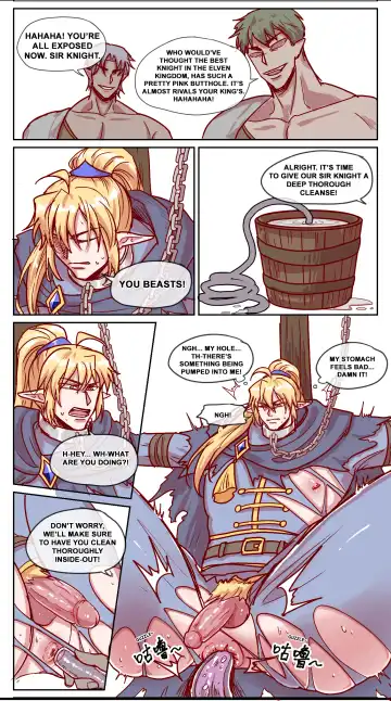 【DARK STORY】THE MERCENARY AND THE ELF KING Fhentai.net - Page 23