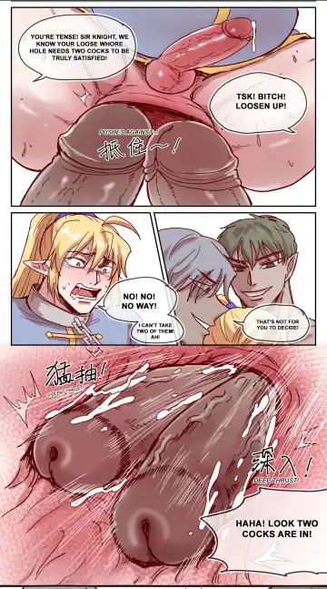 【DARK STORY】THE MERCENARY AND THE ELF KING Fhentai.net - Page 31