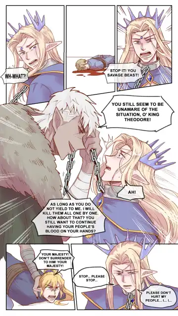 【DARK STORY】THE MERCENARY AND THE ELF KING Fhentai.net - Page 4