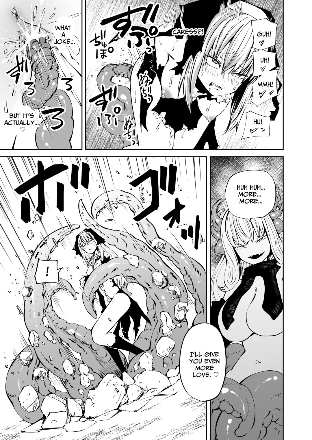 [Sakamoto Kafka] Tsuyo Tsuyo Seijo Buzama Make | Super Strong Saintess, Loses Abysmally Fhentai - Page 24