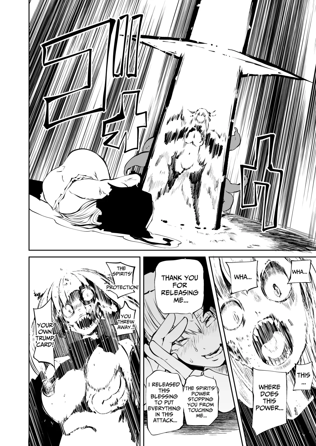 [Sakamoto Kafka] Tsuyo Tsuyo Seijo Buzama Make | Super Strong Saintess, Loses Abysmally Fhentai - Page 45