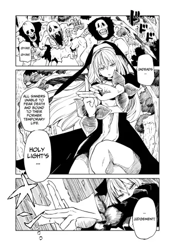 [Sakamoto Kafka] Tsuyo Tsuyo Seijo Buzama Make | Super Strong Saintess, Loses Abysmally Fhentai.net - Page 3