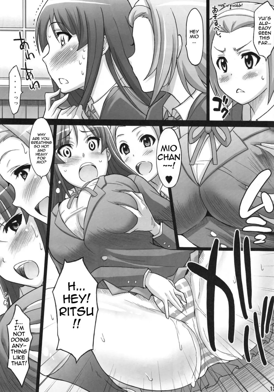 [Haikawa Hemlen] Ritsu x Mio Fhentai - Page 12