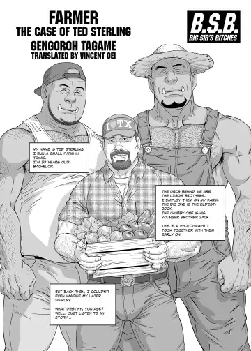 [Tagame Gengoroh] Tagame Gengoroh] B.S.B. Big Sir's Bitches : A Farmer - In the Case of Ted Sterling Fhentai.net - Page 2
