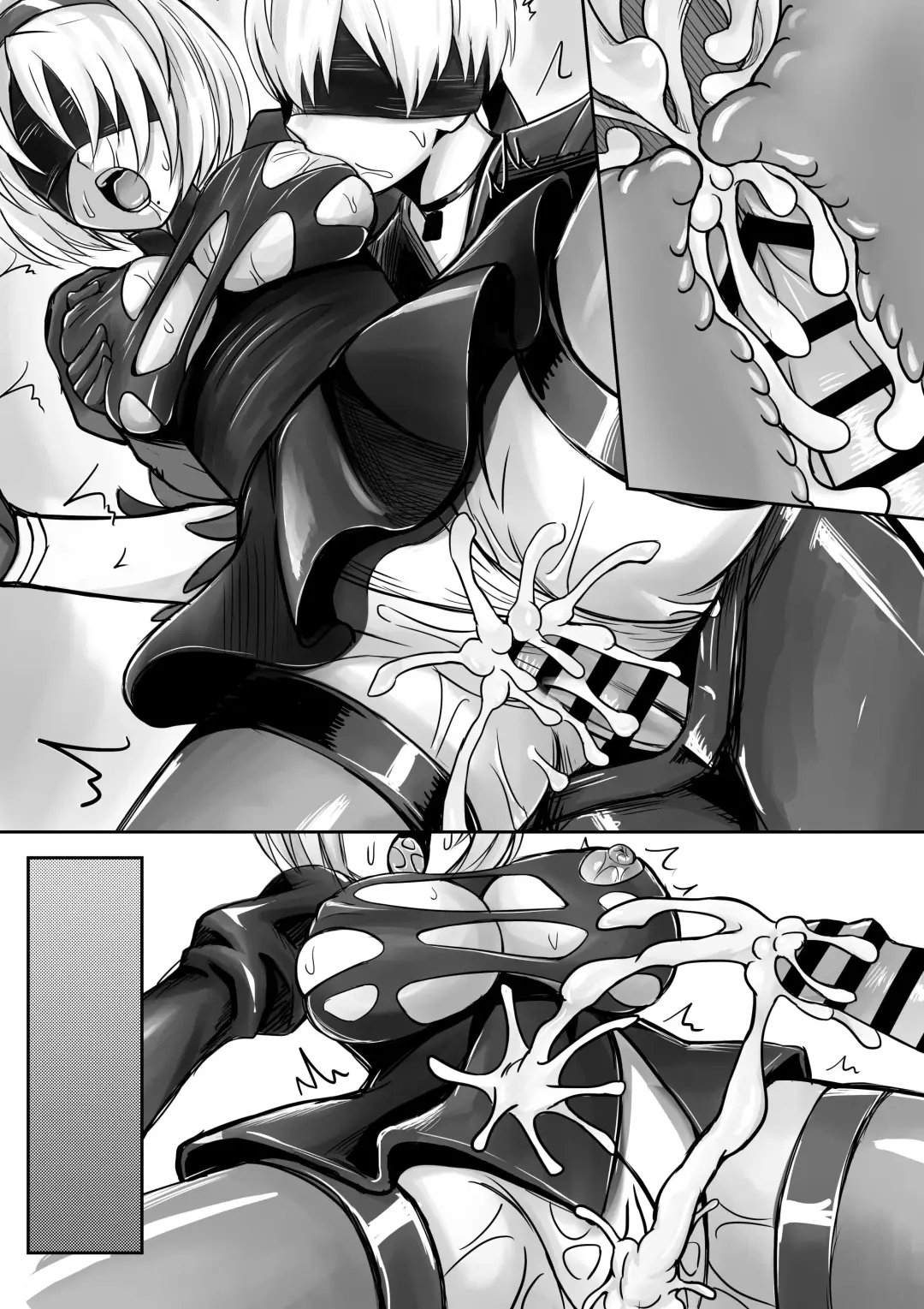 [Bareisho Tarou] 2B, 9S kara Hacking o Ukeru Fhentai - Page 12