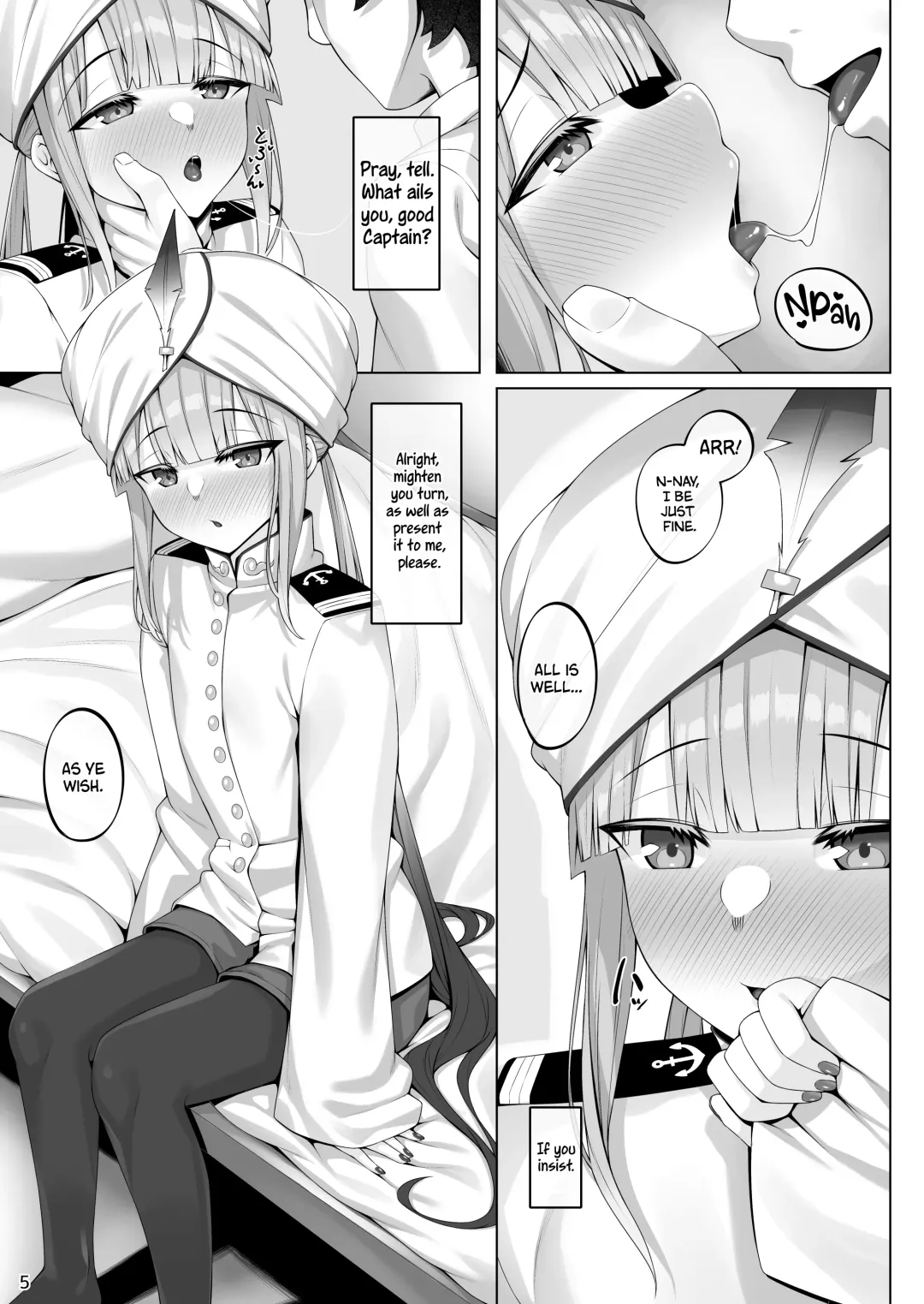 [Watosu Mama] Captain to Iroiro Ecchi Hon | Une affaire mystérieuse Fhentai - Page 4