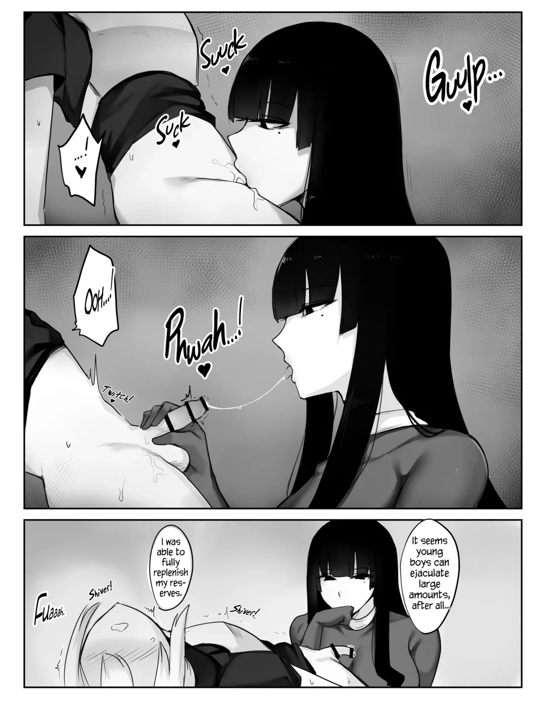 [Elimiko] Majutsushi Onee-san ga Maryoku Hokyuu Suru Tame ni Boukensha-kun kara Sakusei Suru Hanashi | The Tale of a Mage Oneesan Who Milks an Adventurer to Replenish Her Magical Power. Fhentai - Page 6