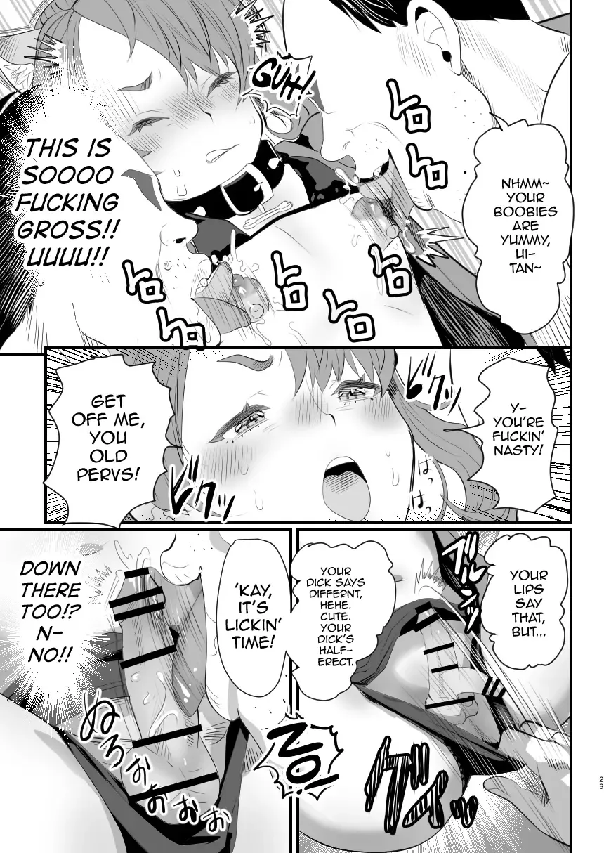 [Guro Tsuki] Otokonoko Haishinsha Nagesen ni Noserarete Hamerarechaimashita Fhentai - Page 23