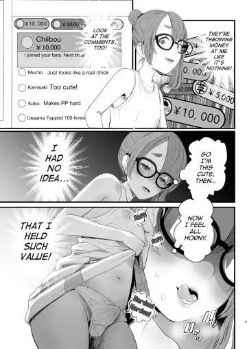 [Guro Tsuki] Otokonoko Haishinsha Nagesen ni Noserarete Hamerarechaimashita Fhentai - Page 9