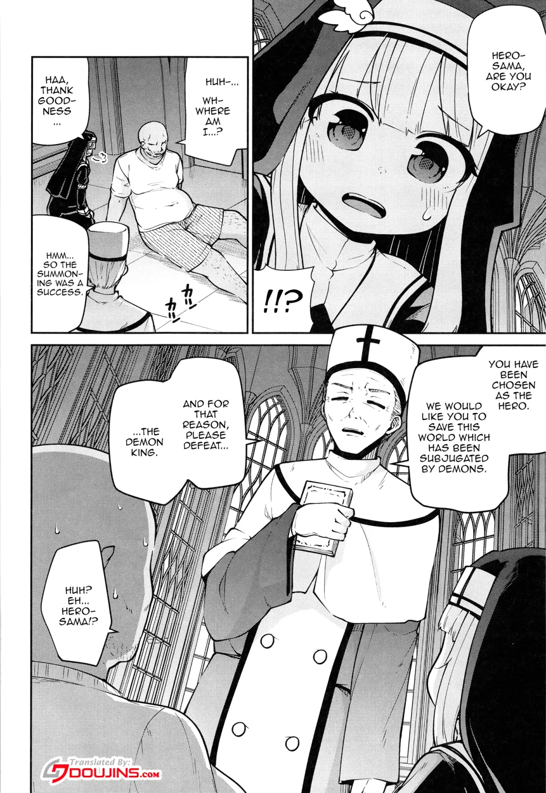 [Leafy] Seijo to Slime to Zako Yuusha | The Nun, The Slime and The Weakling Hero Fhentai - Page 4